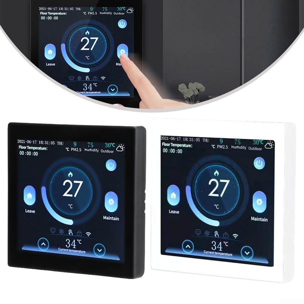 WLAN Fußbodenheizungsregler Gas Kessel Steuerung App(White)