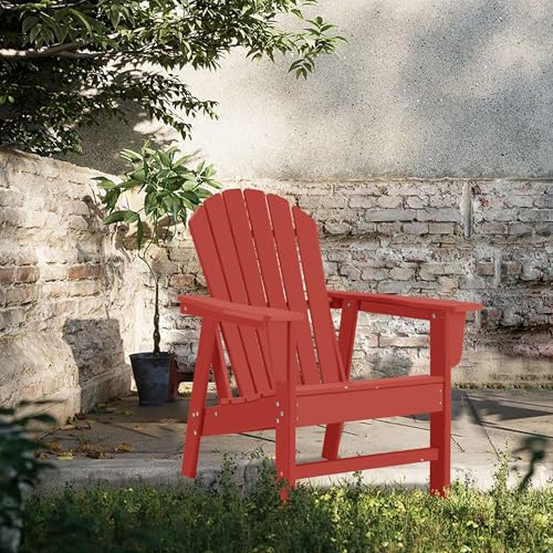 Restcozi R1027 Adirondack Chairs, Hdpe All-Weather Adirondack Chair thumb #1
