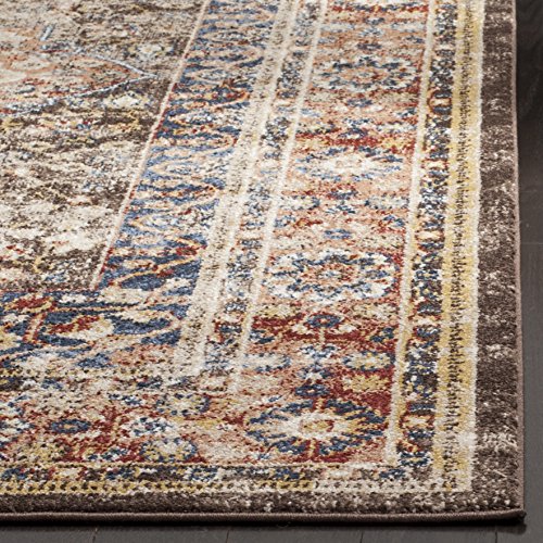 Tapete decorativo SAFAVIEH 3' x 5' Brown Rust miniatura 4