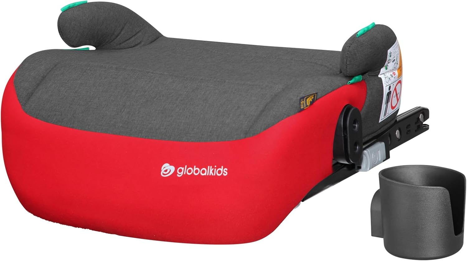 Globakids Booster Seat with ISOFIX iSize Car Seat for 3, 6 to 12