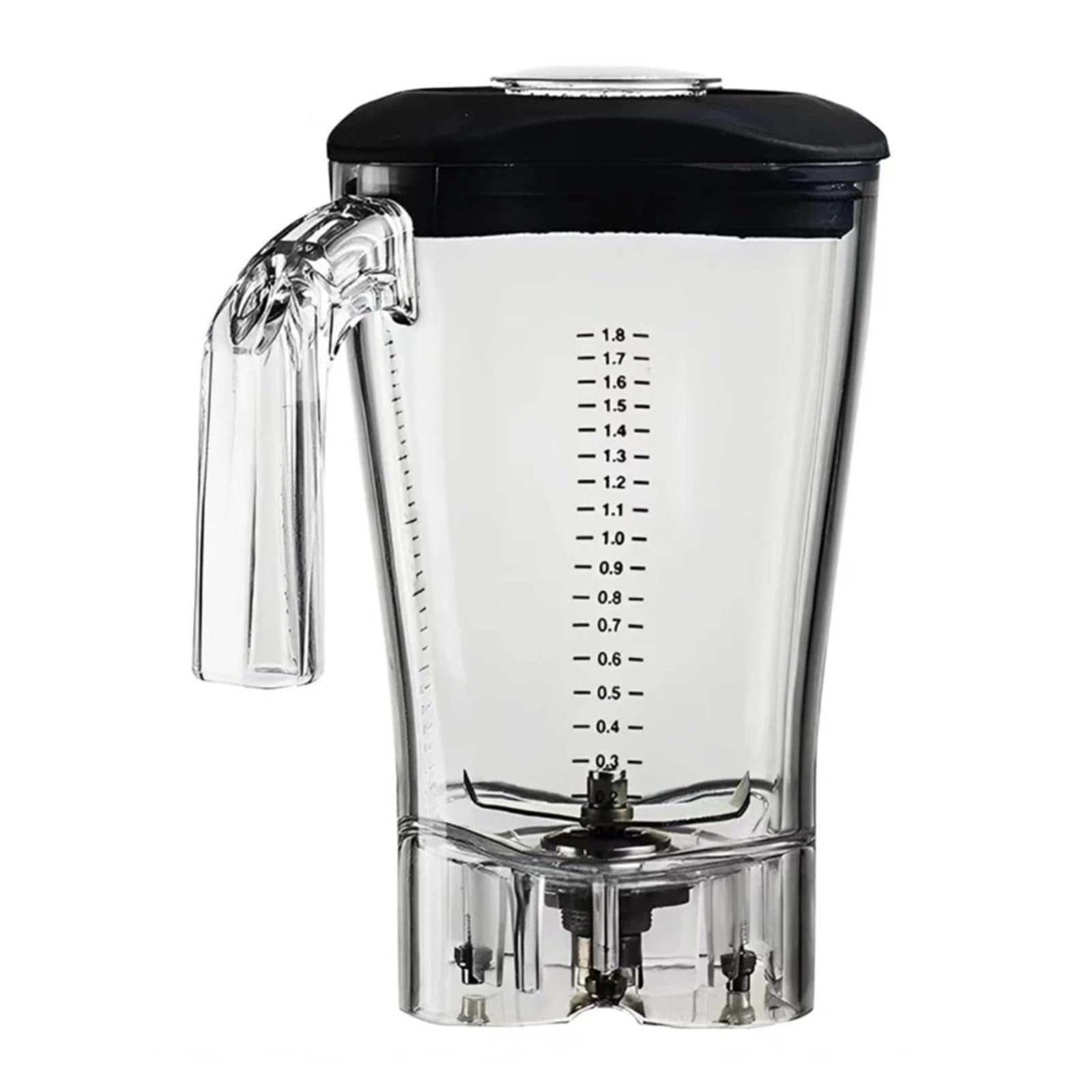 Tazza Del Frullatore, Con Coperchio A Lama Sul Fondo, Compatibile Con Hamilton Beach, Parti Dello Spremiagrumi Tritaghiaccio HBH550/650/850