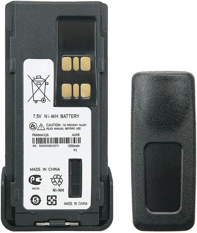 PMNN4412A NI-MH Replacement Battery for XPR3300 XPR 3500 XPR 7350 XPR 7380 XPR 7550 APX1000 APX2000 APX3000 APX4000 Radios Fits Part no PMNN4409AR PMNN4448 PMNN4407A