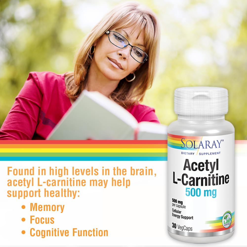 acetyl l carnitine 500 mg para que sirve Acetyl L-Carnitine