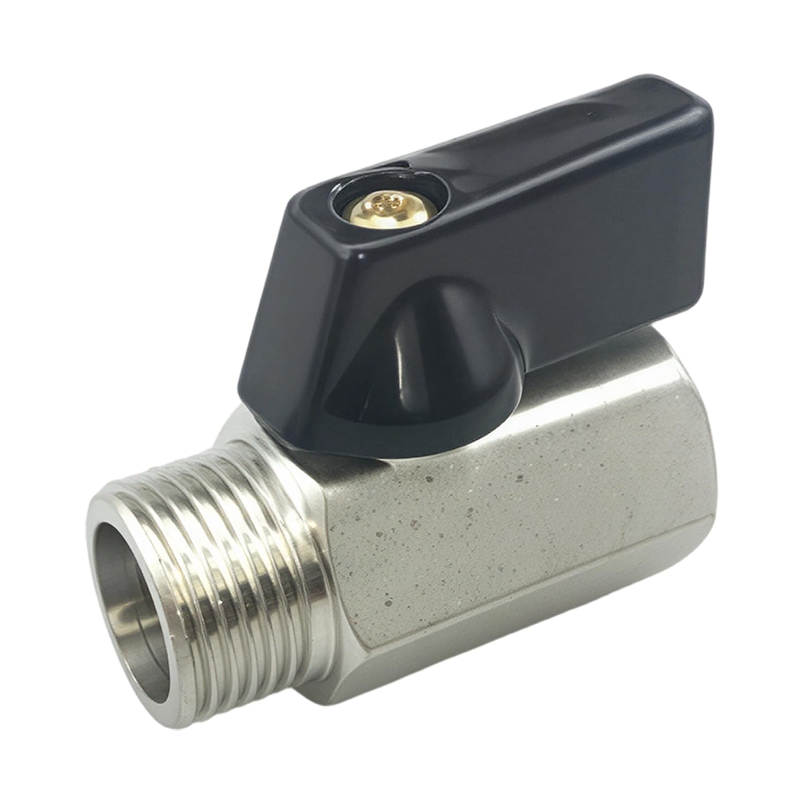 Carotoe C Ompact Inline Shutoff Fitting Brass Line Ontrol Part With Lever Handle For Repair And Utility Installation Work Manual Shutoff Inline Ontrol Branch Line Utility Fitting Plumbing Repair Pneumati