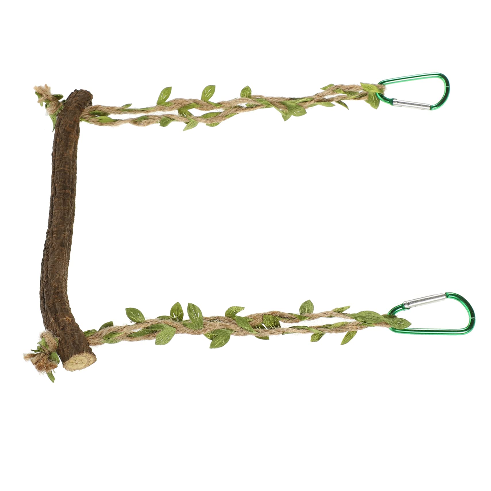 BESPORTBLE 5pezzi Swing Per Uccelli Legno Naturale Per Pappagalli e Parrocchetti Giocattolo Appeso Per Intrattenimento e Allenamento Degli Uccelli Domestici Facile Da Installare e Resistente