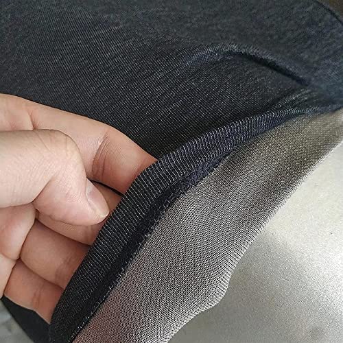 EMF Anti-Radiation Brief Silver Fiber Underpants Radiation Shielding Underwear Shorts Pants Briefs (Color : Black, Size : XXL)3