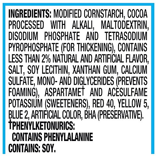 Image of Jell-O Sugar-Free Chocolate Instant Pudding Mix 1.4 Ounce Box (Pack of 6)