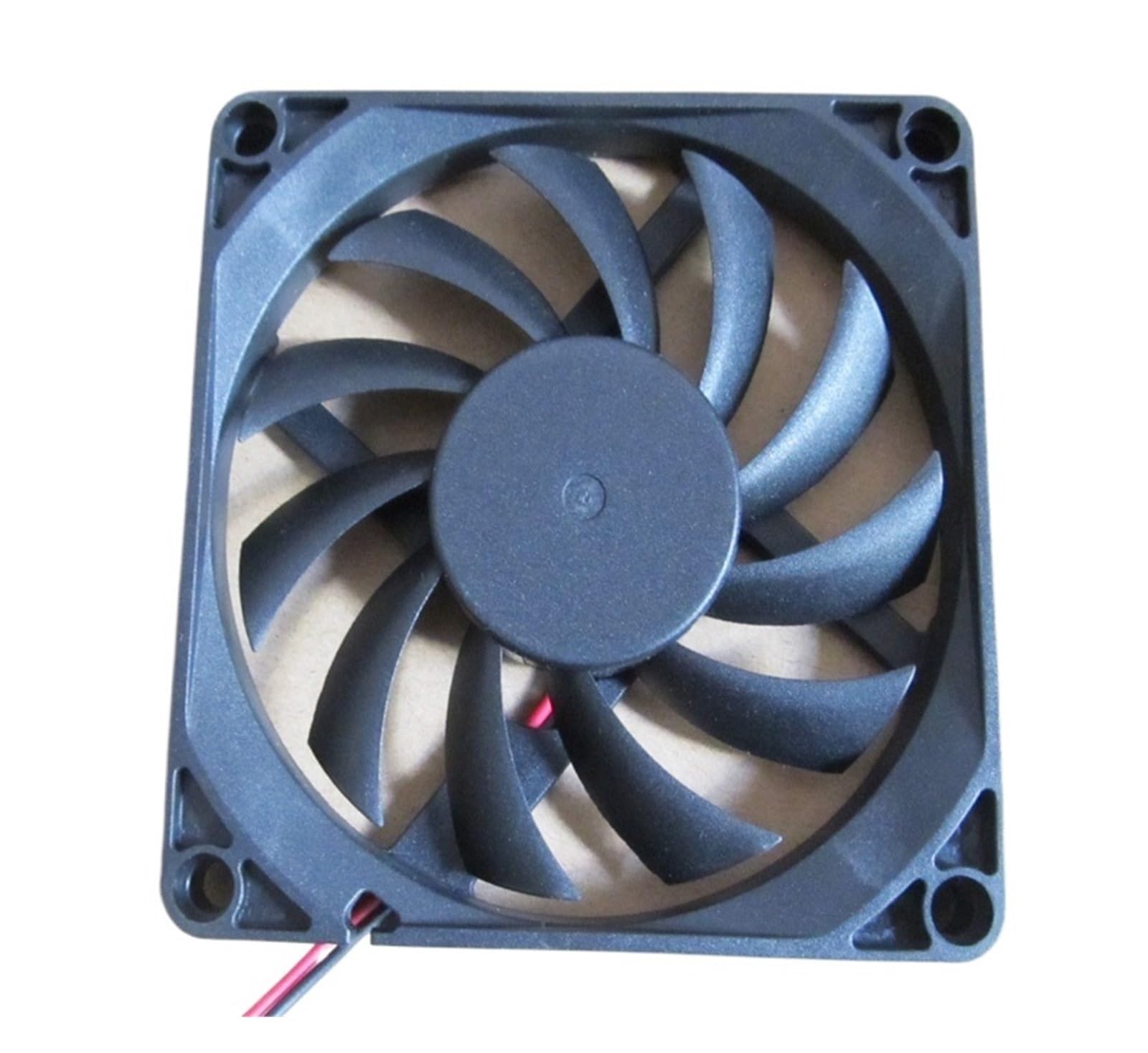OKEWGHFL 1PCS DC Cooling Fan 80x80x10mm 8010 11 Blade 5V 12V 24V 0.15A 2 Pin Fan