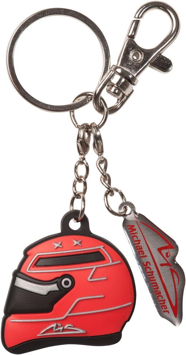 Michael Schumacher Collection F1 Rubber Helmet Keyring