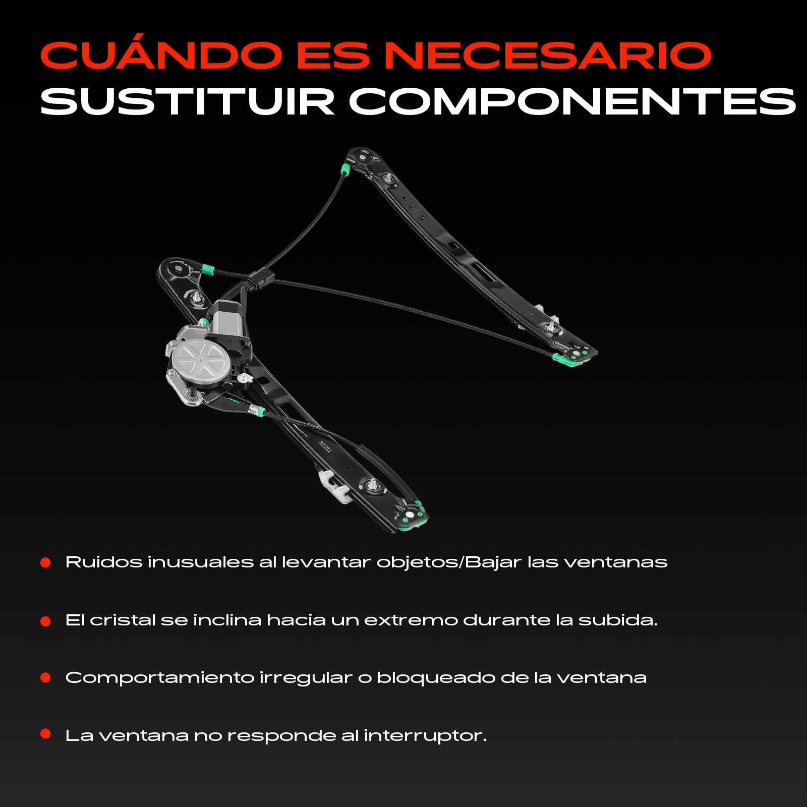 Frankberg Regulador de ventana con motor delantero derecho 51337020660