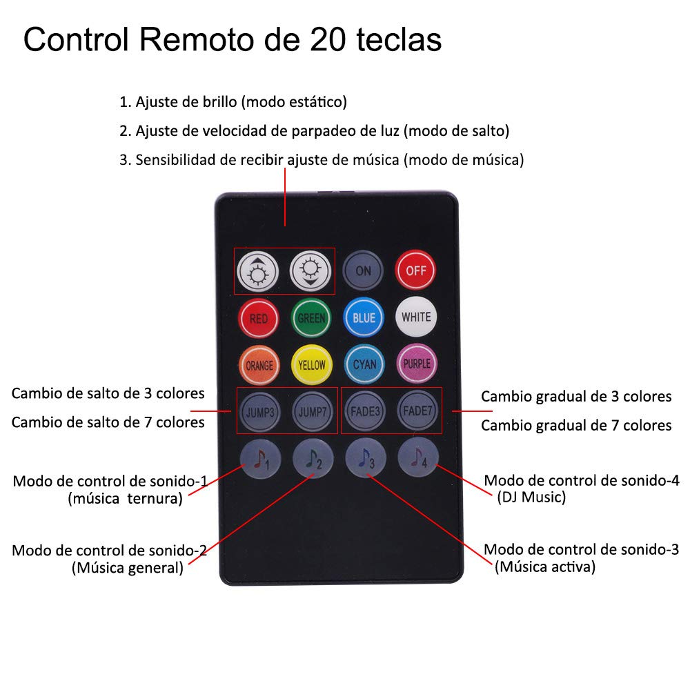 XUNATA Bluetooth luz Flexible LED Neon Musica, 220V 5050 60 LEDs/m RGB Tira LED + Control Remoto, IP67 Impermeable Interior Intemperie Escalera de Techo Luces Decoración - 12m