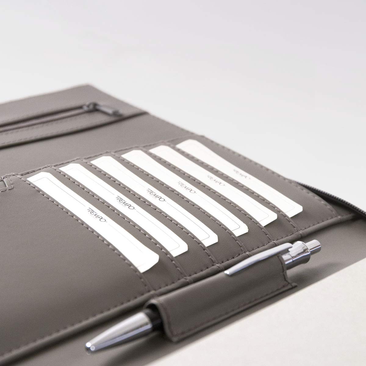PORTABLOCCO IN ECOPELLE CON ZIP + BLOCCO INCLUSO GATE BLU