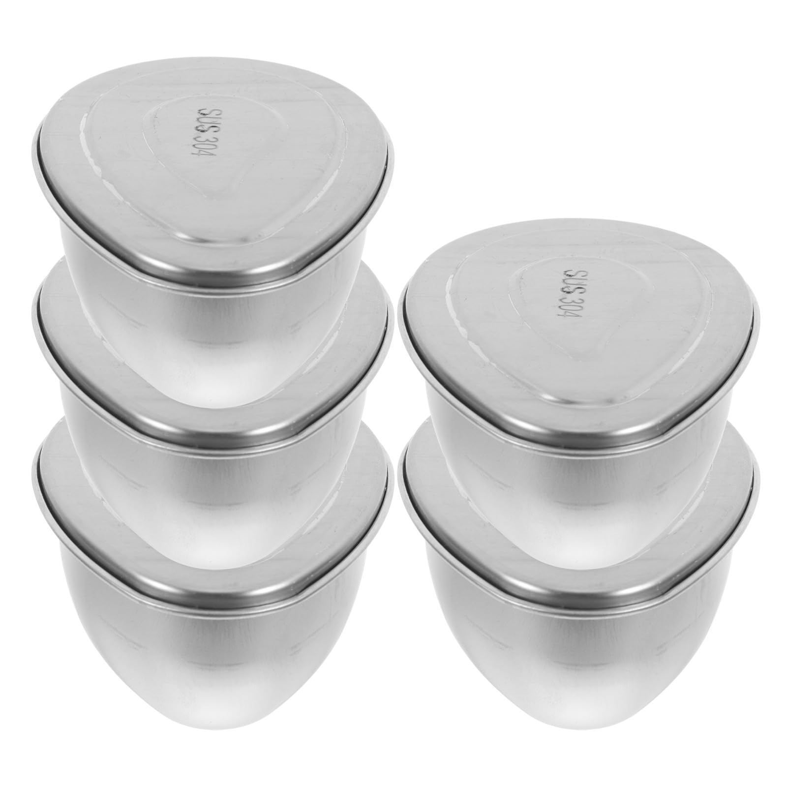 Bandejas de vapor Luxshiny de 5 piezas aptas para uso compacto