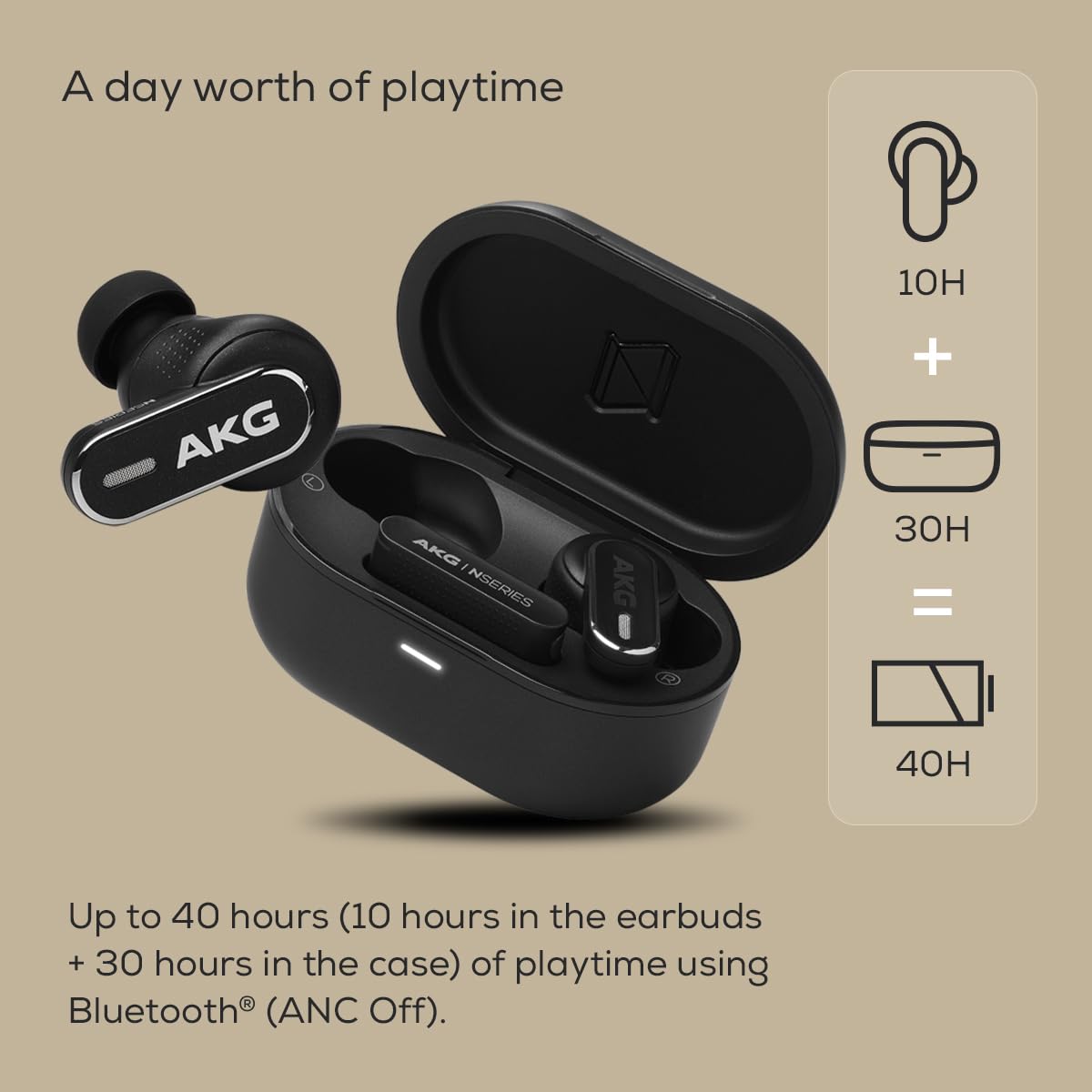 AKG N5 Hybrid TWS Auriculares – Sonido nítido inalámbrico