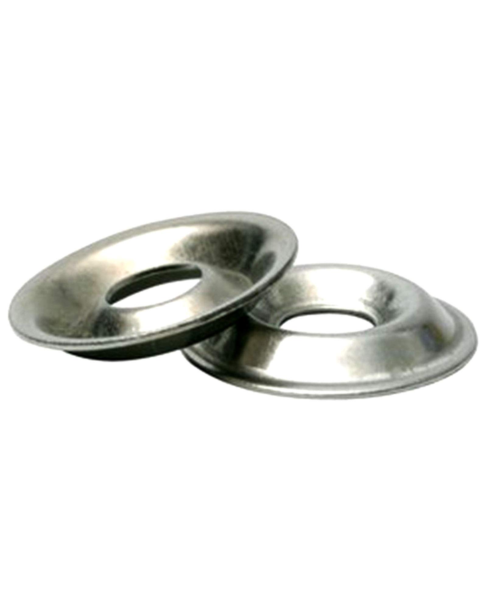 Stainless Steel Finishing Washers #12 Cup Washers - 100 Pieces Countersunk Finish Washer Stainless Steel Countersunk Washers #12 Finishing Cup Washers