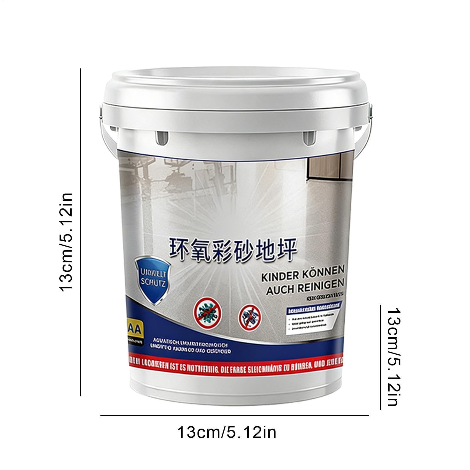 Générique Peinture Époxy Colorée Avec Paillettes | Revêtement Antidérapant Haute Brillance | Peinture Sol Époxy,Pour Sol En Béton, Maison, Domicile, Extérieur, Douche, Garage