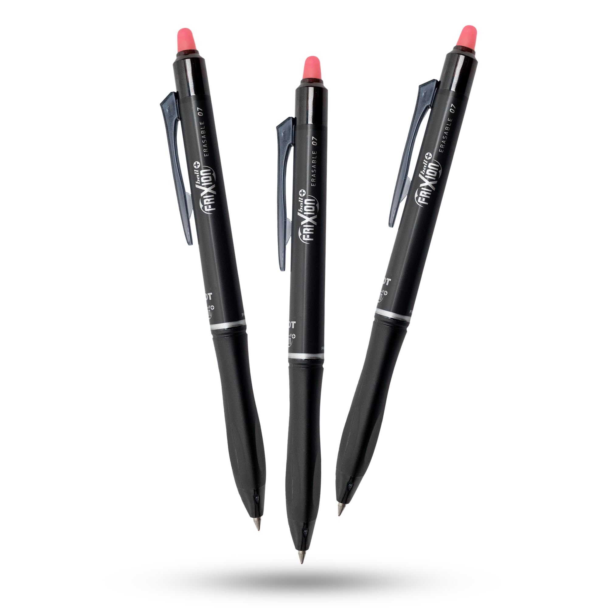 - Pilot Frixion Ball Plus Ballpoint Pens, Medium Point, Thermosensitive Ink, Erasable, 0.7mm, Erasable, Smooth Writing, Durable Plastic Body, for Office, School, Marking, Fabric and