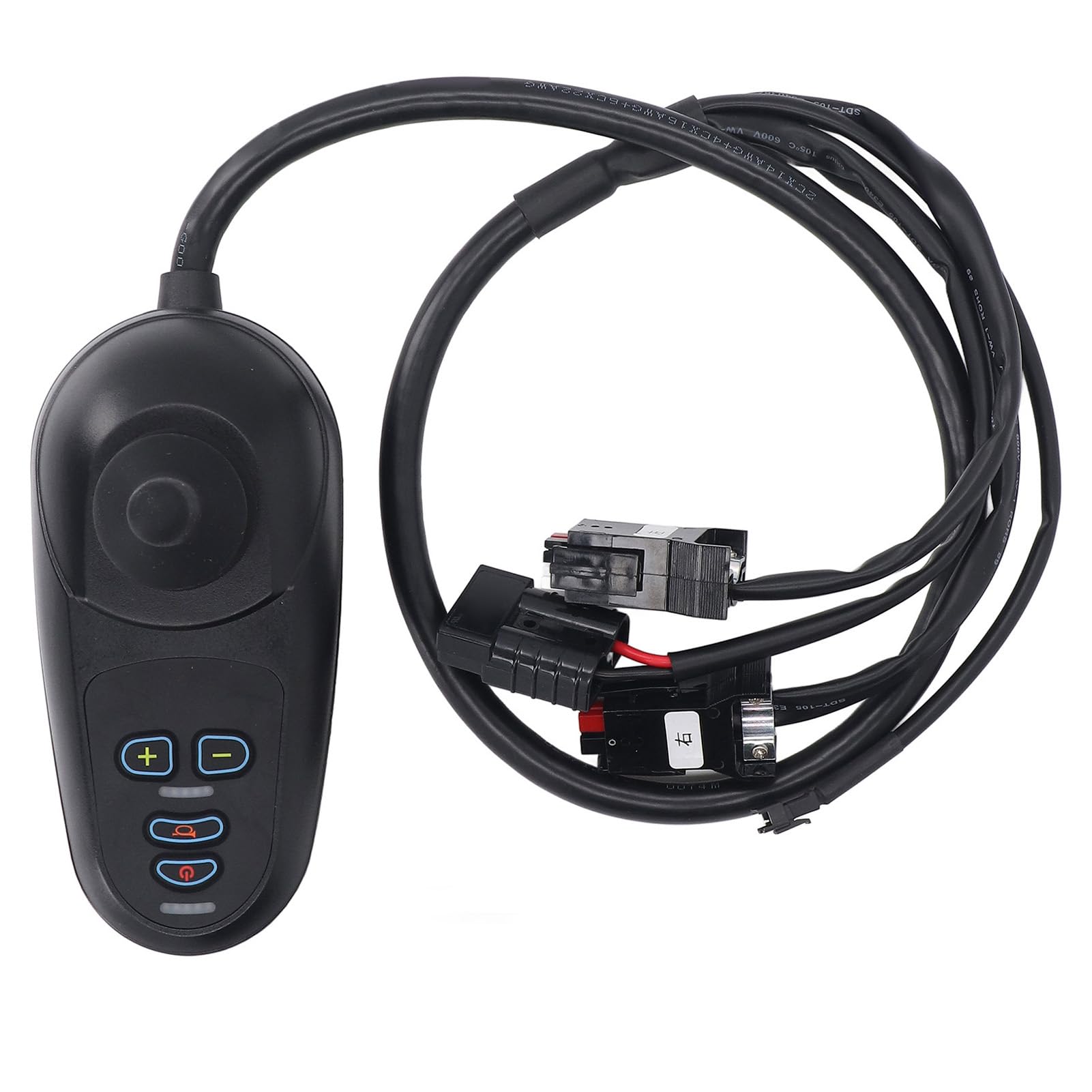 AMONIDA Joystick Do Wózka Inwalidzkiego Elektrycznego DC24V 50A Dla Użytkowników Urządzeń Ruchomych,Oferuje Ochronę Przed Przewyższeniem Prędkości I Zwarciem,Hamulec Elektromagnety
