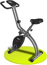 ATIVAFIT 3-in-1 Exercise Bike Foldable Home Magnetic Powered Home Trainer Bicycle with Hand Pulse Measurement & LCD Monito...