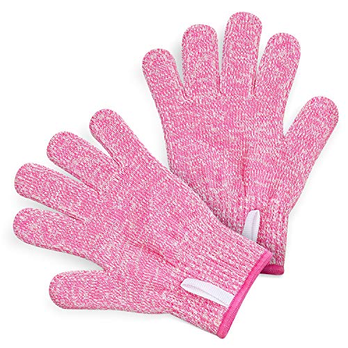 TruChef KIDS Cut Resistant Gloves (Ages 8-12) - Maximum Kids Cooking Protection. Safe