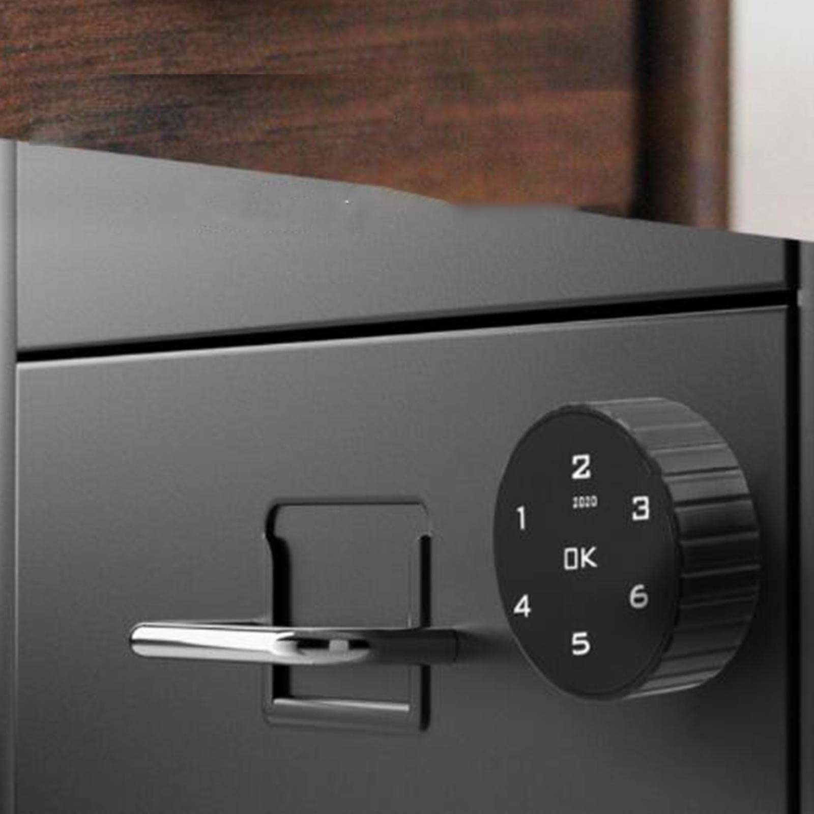 Lot de 3 serrures électroniques à code numérique pour boîte aux lettres, armoire, porte, sauna, tiroir, sécurité 22 cm