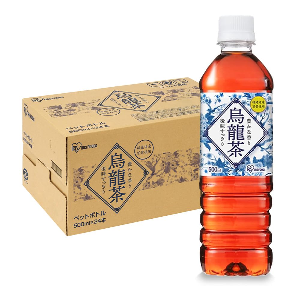 アイリスオーヤマ 烏龍茶 500ml ×24本 ウーロン茶 ペットボトル ケース…