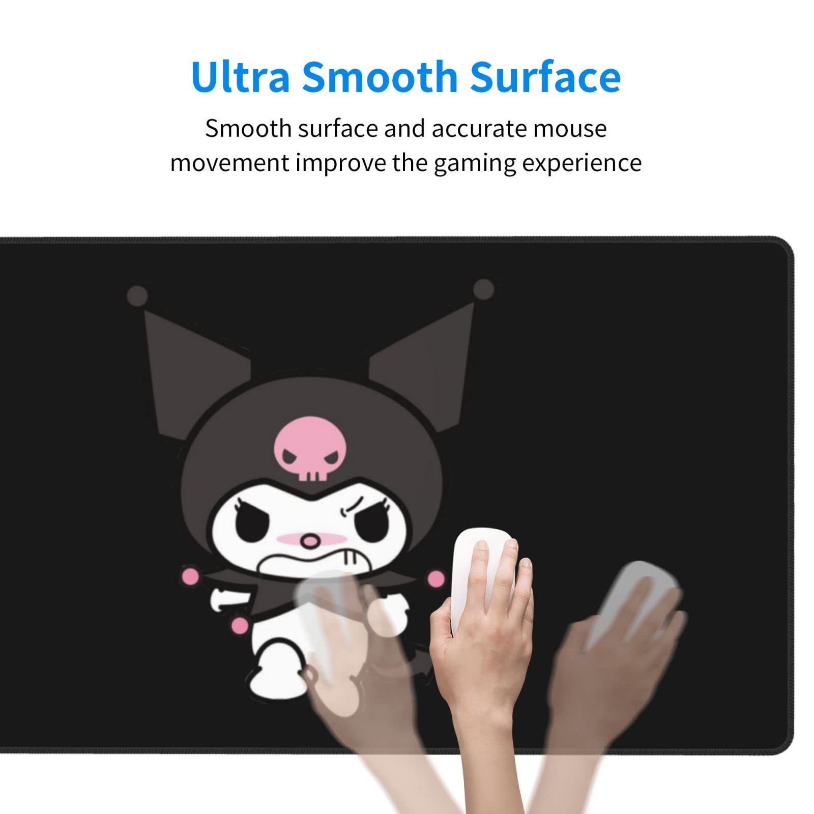 Amazon.co.jp：マウスパッド クロミ ちゃん 大型 ゲーム ゲーミング