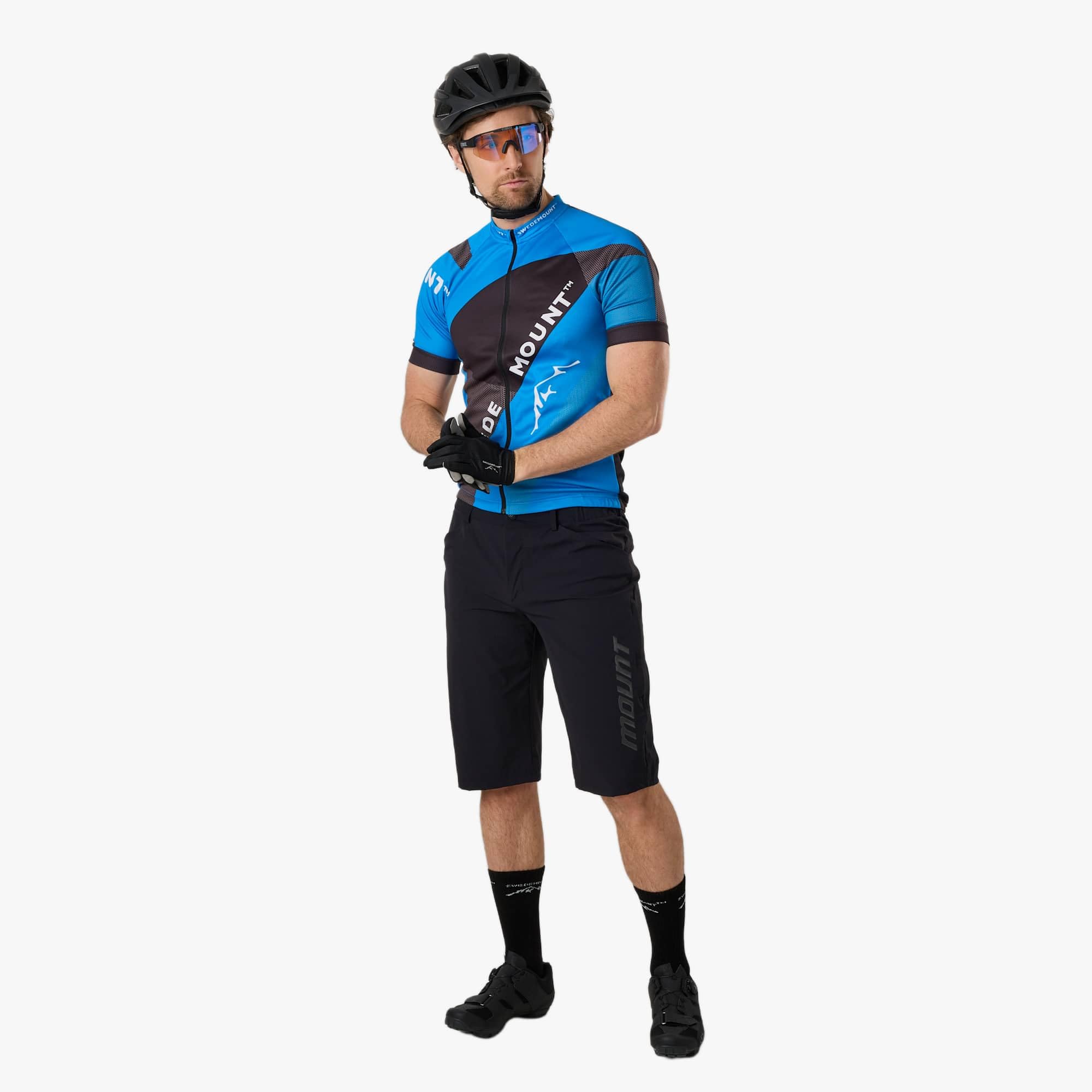 Swedemount Core MTB 2 w 1 elastyczne szorty dla mężczyzn, do jazdy na rowerze, biegania, 2 w 1