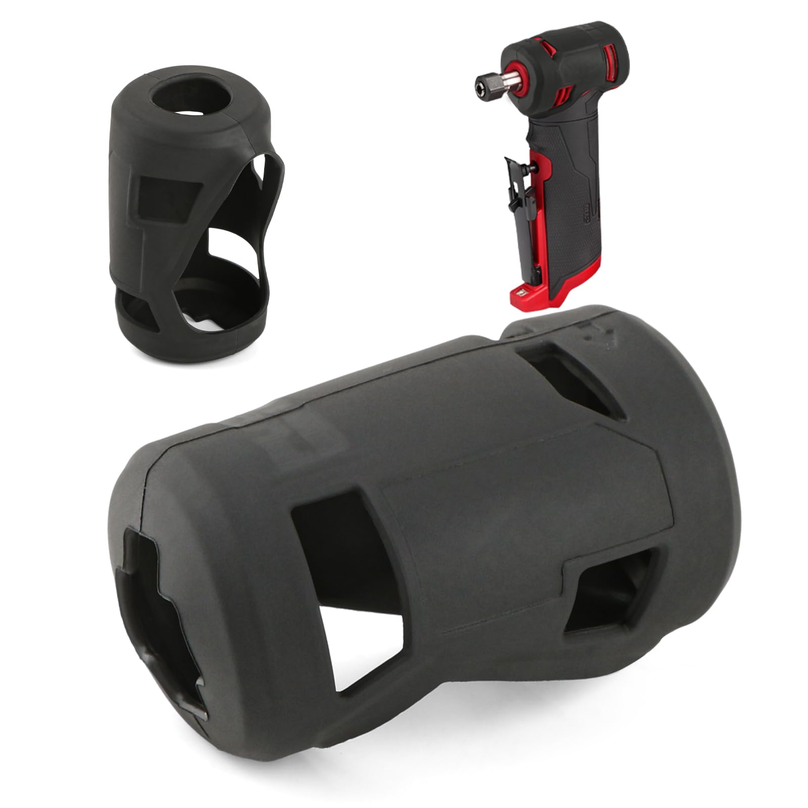 49-16-2485 Protective Boot for M12 Fuel 1/4 in Right Angle Die Grinder 2485-20 Protective Boot Compatible with Milwaukee M12 2485-20 Protective Boot