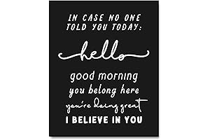 You Belong Here Classroom Wall Decor