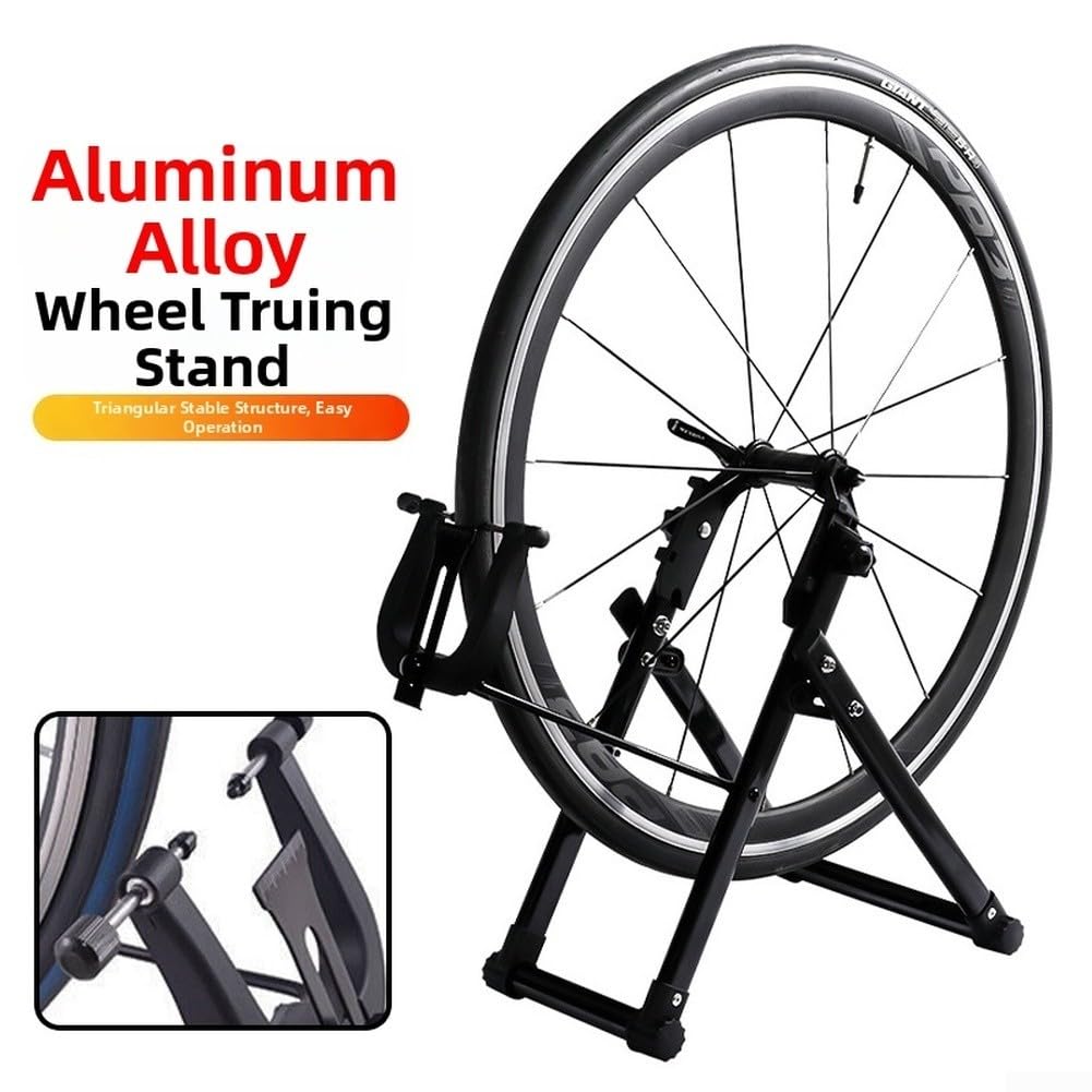 Support Centrage pour roue Vélo Aluminium Pliable Réglable Support