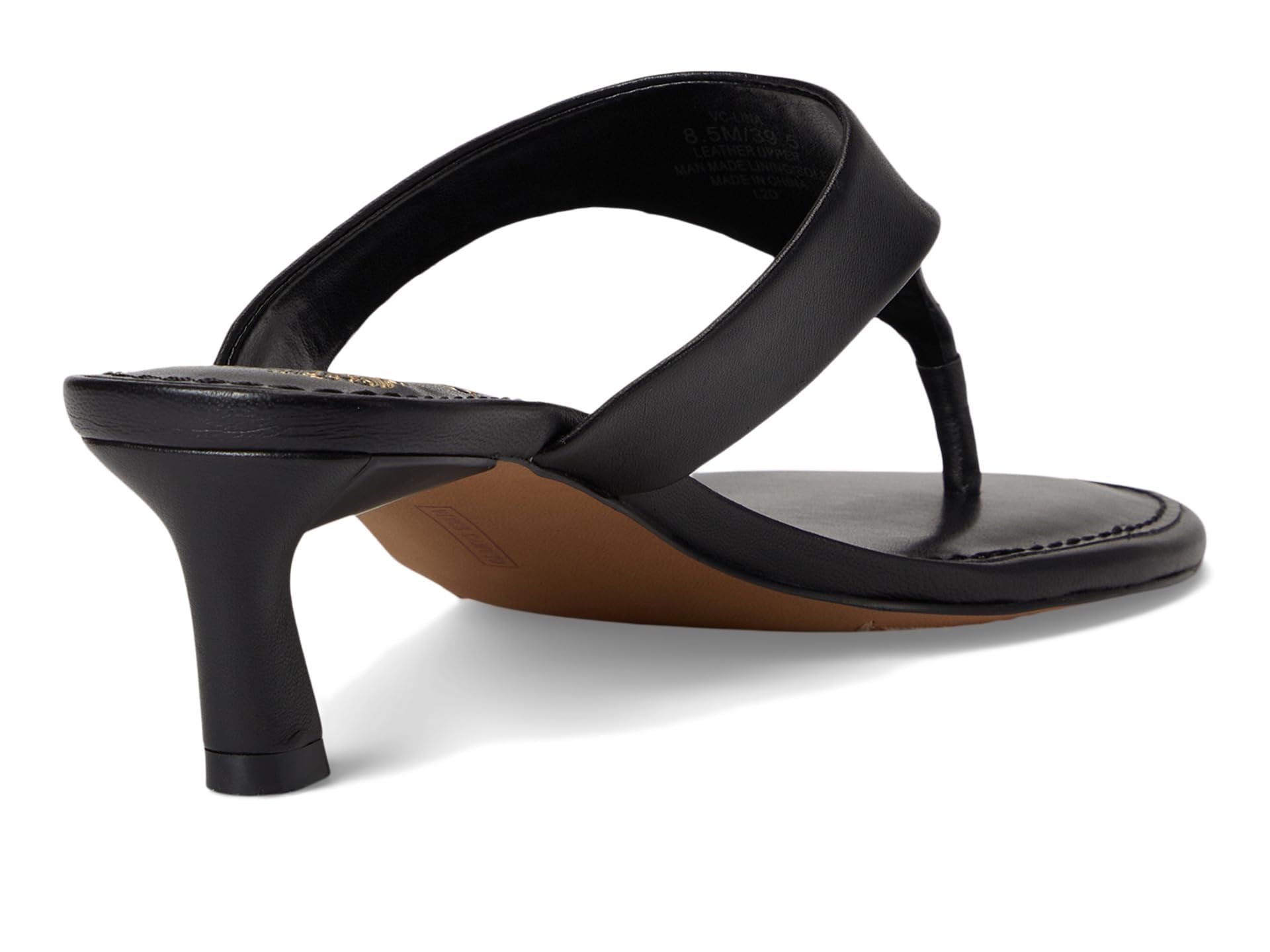 Vince Camuto Lina Thong Kitten Heel Sandals Sandali con taccoDonna