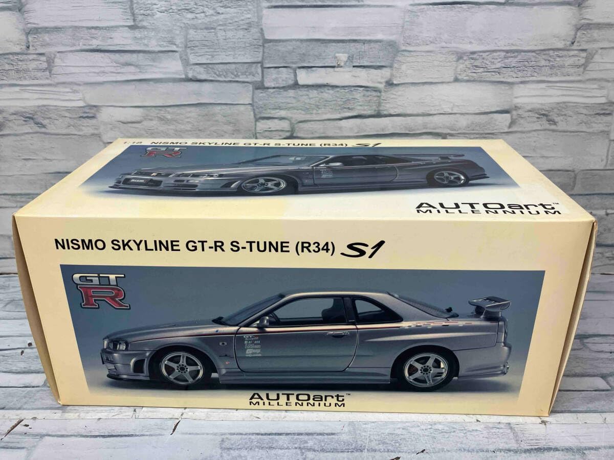 Amazon.co.jp: アオアート 1/18 NISMO SKYLINE GT-R S-TONE （R34）S 1 