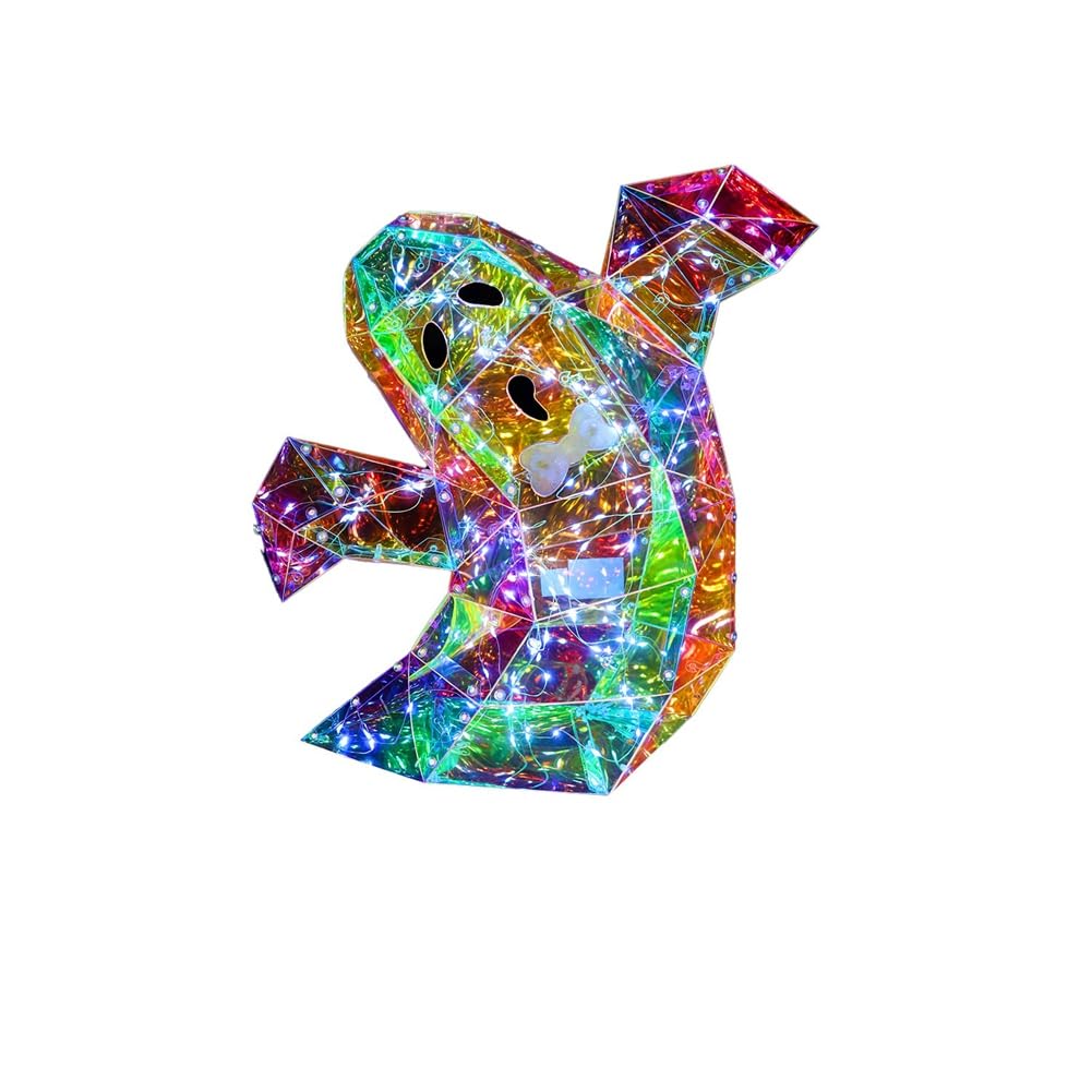 Amazon.com: TKOWTB Prism Rainbow Ghost Halloween Ghost Decoration