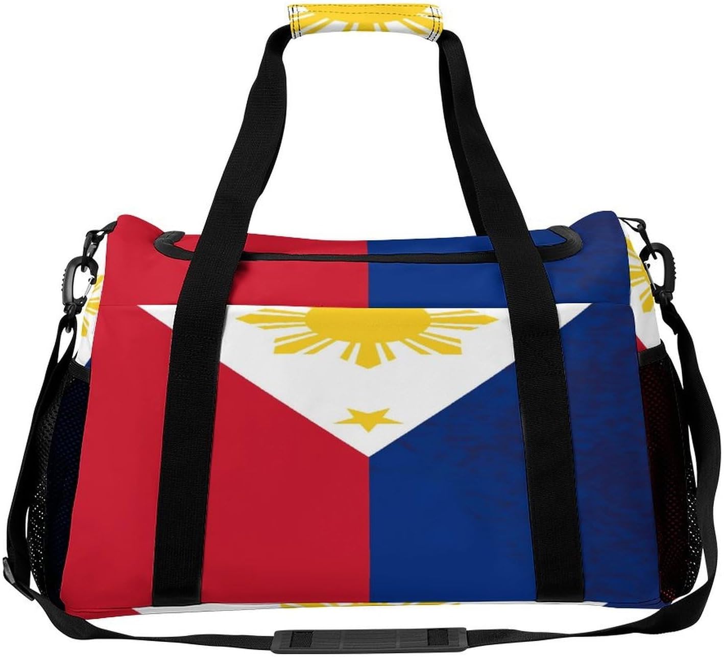 Flag of The Philippines Personal Item Bag Travel Duffel Bag Sports Tote Gym Bag Luggage Duffle for Women Men