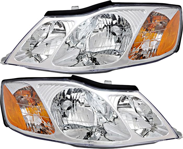 For Toyota Avalon Headlights Lamps Set 2000 2001 2002 2003 2004 Halogen Driver and Passenger Side