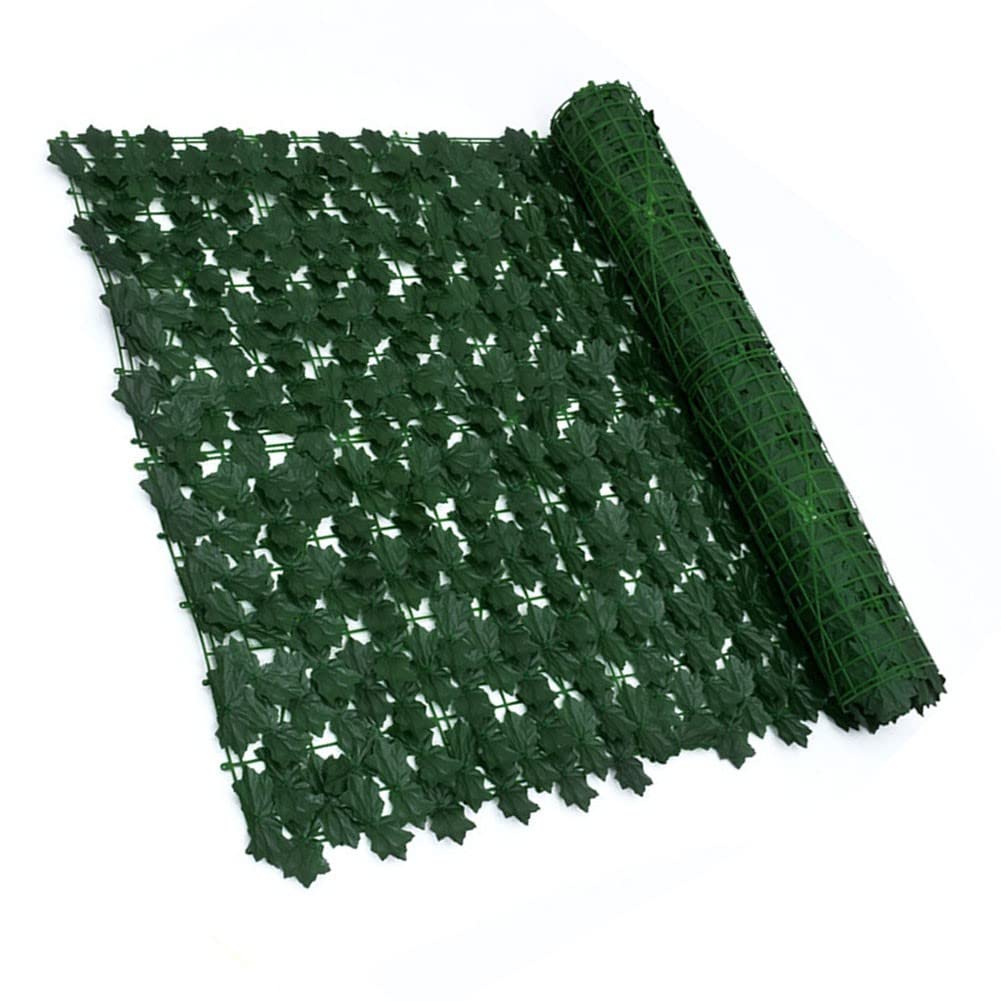 Hojas de Artificial para Jardín Seto Artificial Valla de Hiedra Falsa para Paneles de Cubierta, Patio, Porche, Patio 1227(Color:,Size:39.37x157.48in)