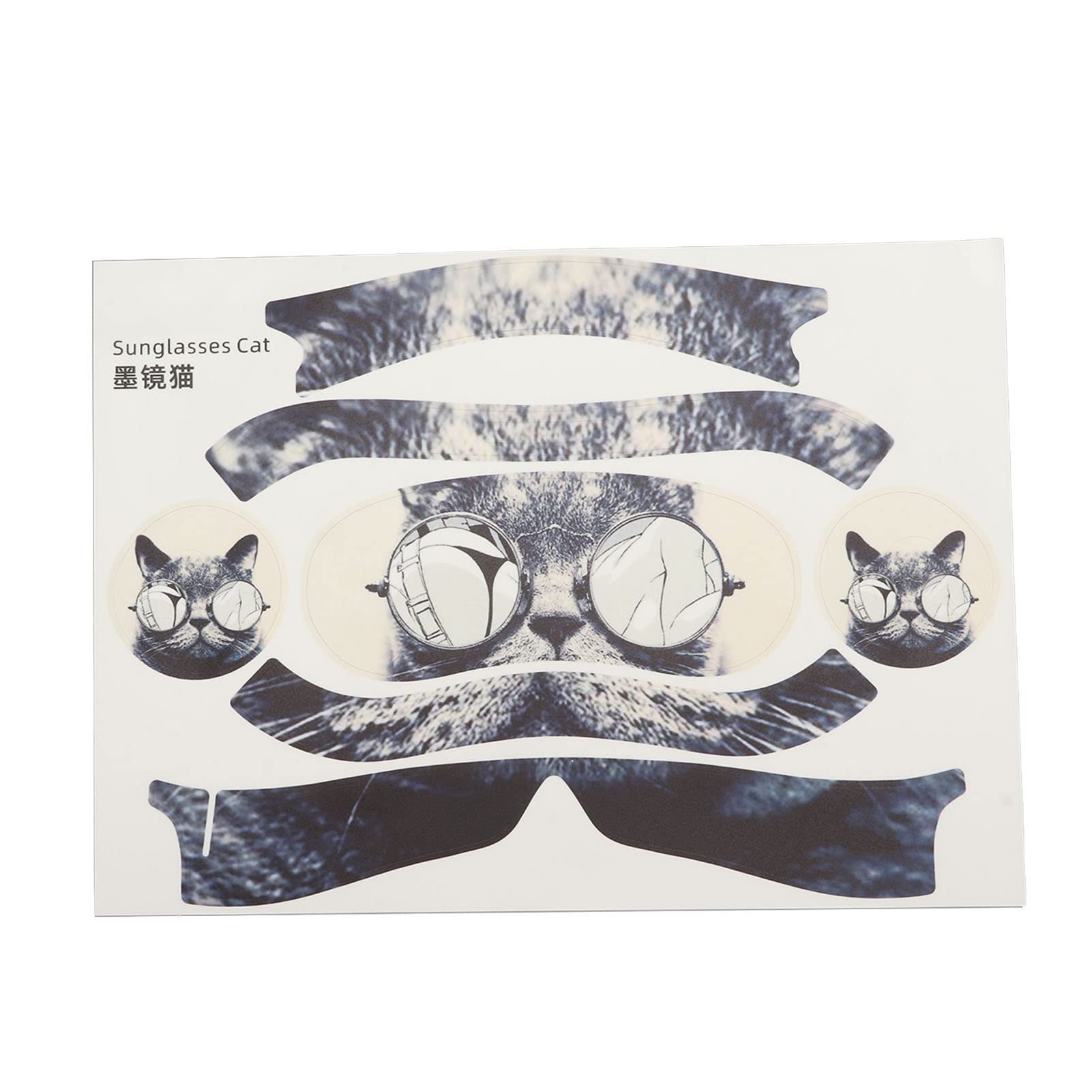 VR Sticker Protective Film Easy to Paste Smudgeproof Cool Cartoon Pattern VR Glasses Stickers for VR Glasses Sunglasses