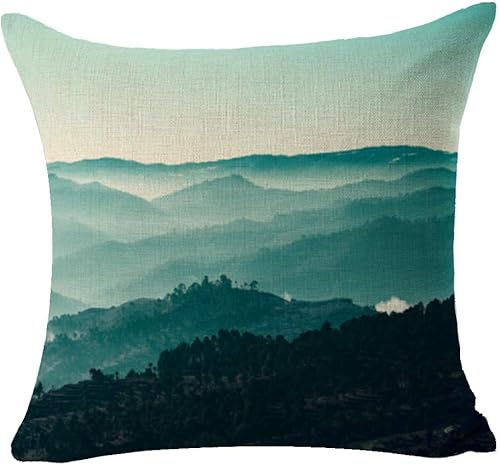 Vista 26 de QINU KEONU Inspirational Positive Be Your Own Superhero - Funda de almohada cuadrada de lino y algodón, funda para cojín decorativo para el hogar