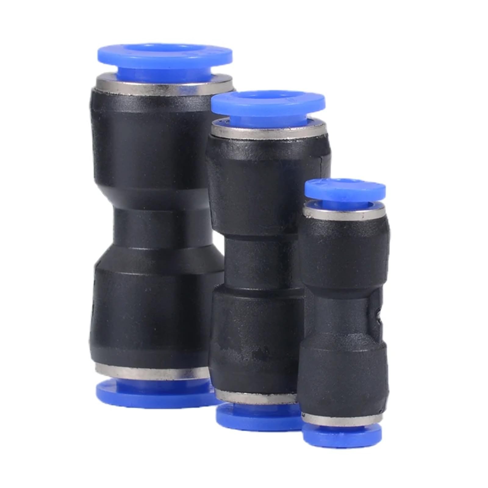 PU4 Pneumatic 4mm to Straight Push in Connectors Quick Fittings 100Pcs