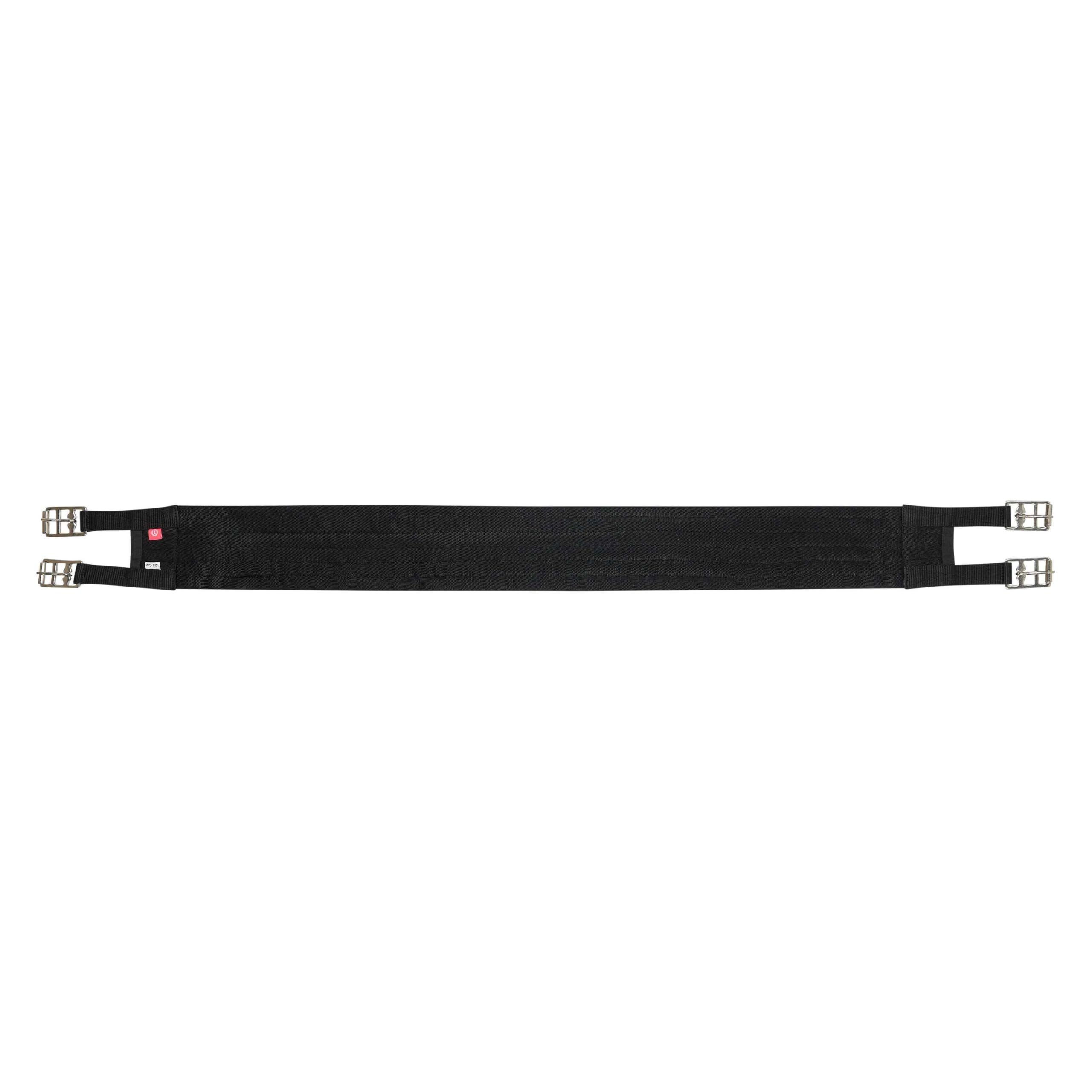 Imperial Riding IRHCore Long Strap Textile Saddle Girth with Buckle Fastener Black 90 cm