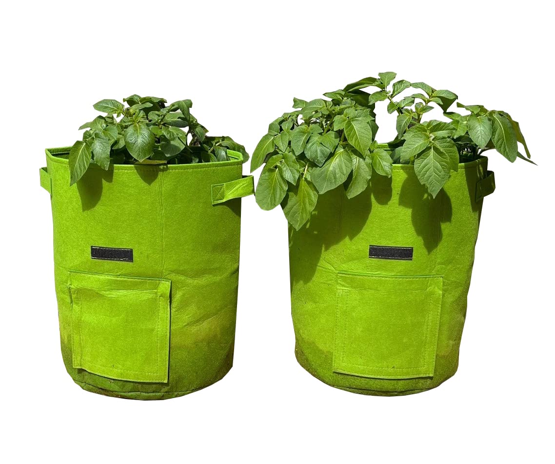 Selections Potato Planter Grow Bags Fabric Pots (37 litre) - Pack of 2