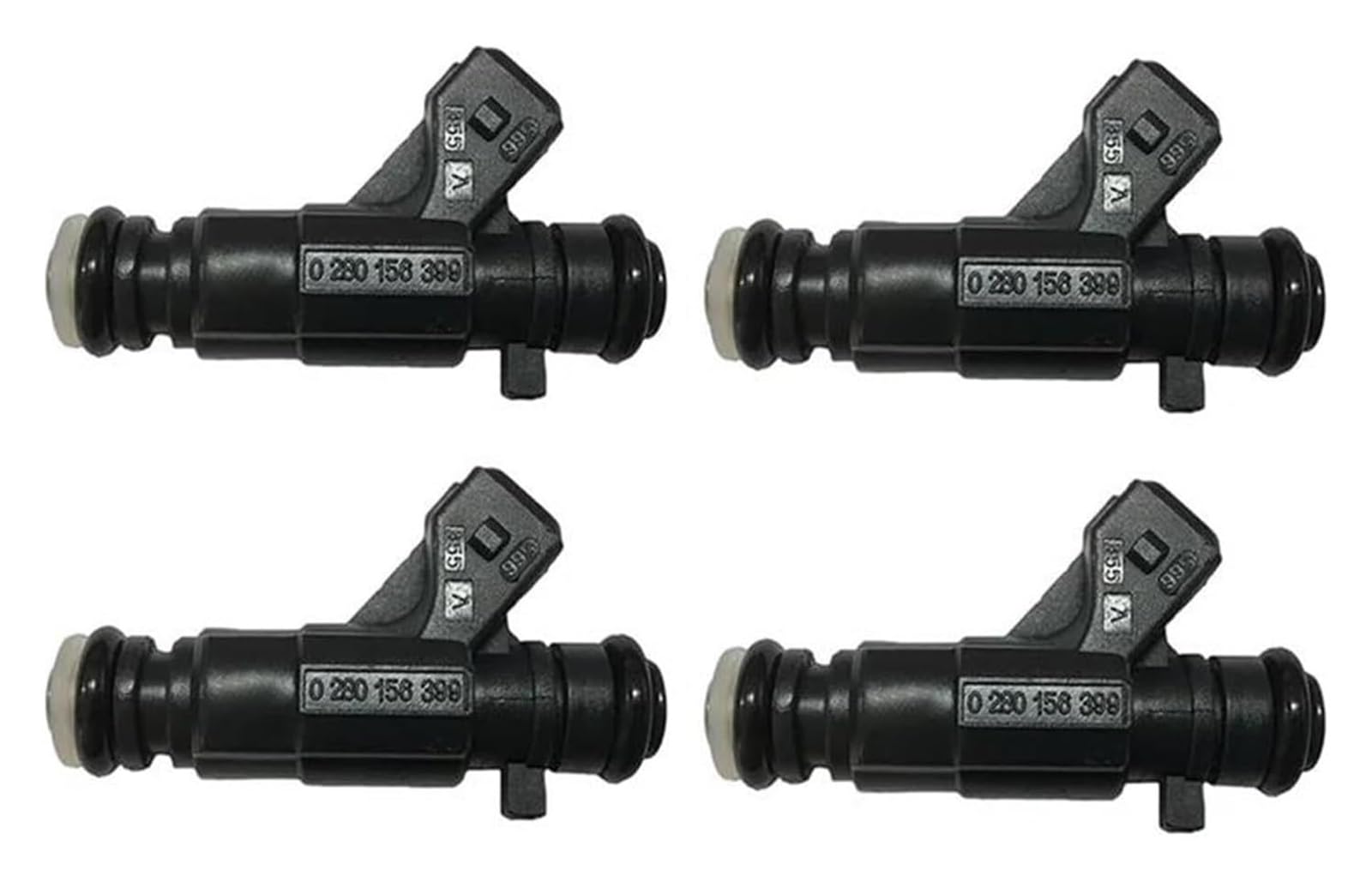 Pour VW Pour Suran Pour Golf Pour Fox Pour Crossfox Moteur 1.6 8V Injecteurs Essence 4 Pièces Références 0280156399 Et 032906031P Entretien D'injecteur