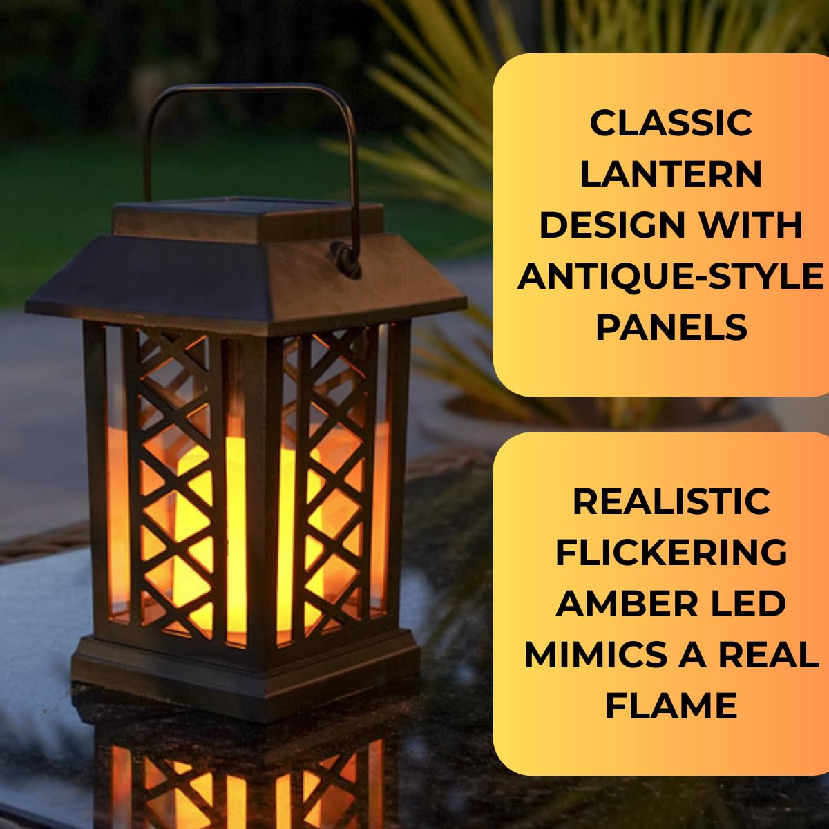 Yomistar Lampen op zonne-energie voor buiten, 2 stuks, 150 leds, zonne- energie, IP65, waterdicht, 8 modi, tuindecoratie voor gazon, binnenplaats, warmwit