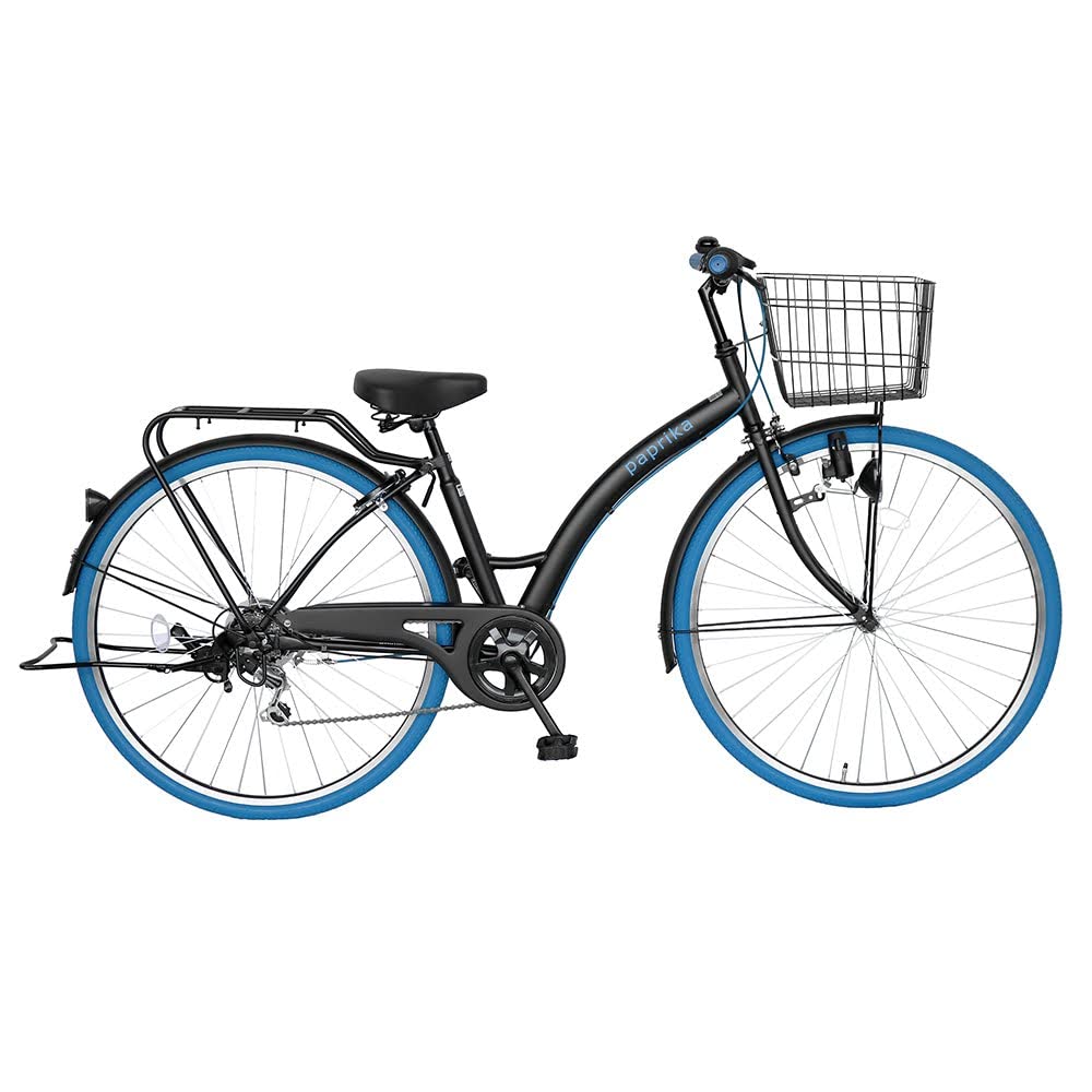 自転車 paprika シティサイクル ママチャリ Amazon | 自転車 27インチ シティ車 外装6段ギア おしゃれな