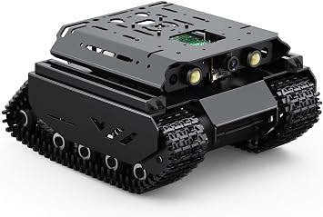 UGV Beast Open-Source Off-Road Tracked AI Robot Compatible with Raspberry Pi 5 with Dual Controllers, Computer Vision, PI5-4GB Included @XYGStudy UGV Beast PI5 AI Kit