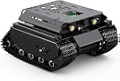 UGV Beast Open-Source Off-Road Tracked AI Robot Compatible with Raspberry Pi 5 with Dual Controllers, Computer Vision, PI5-4GB Included @XYGStudy (UGV Beast PI5 AI Kit)