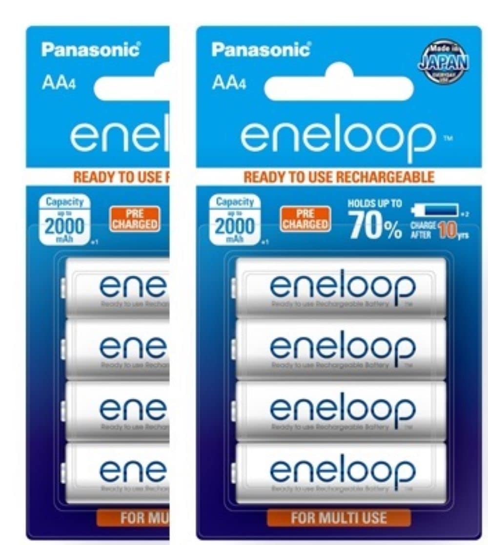 1X Panasonic ENELOOP Aa Batería 2000mAh Recargable NI-MH Accu