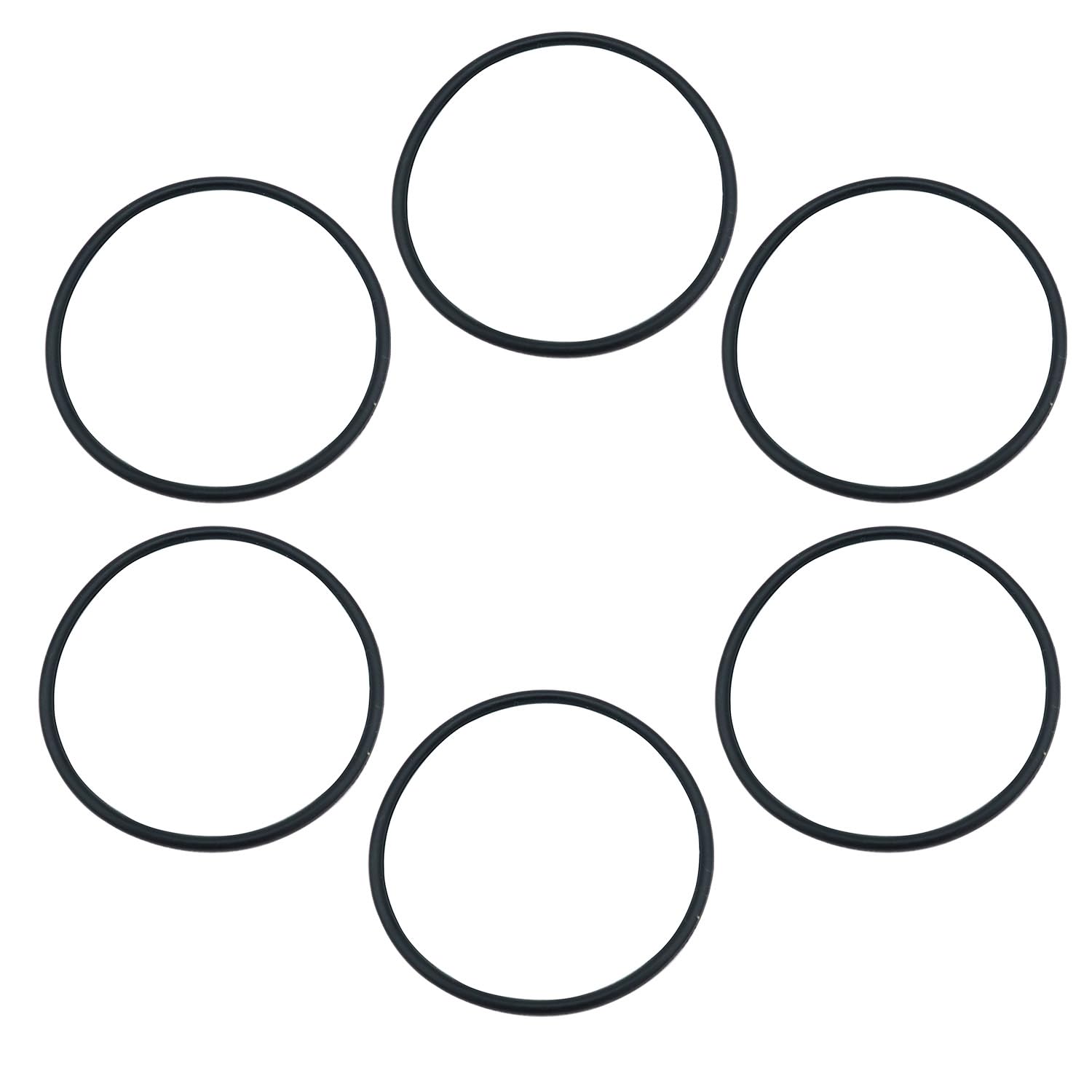 52250 O-Ring Part 1(37,0.103 X 2.050) for Hydro Gear Part (6pcs), Black