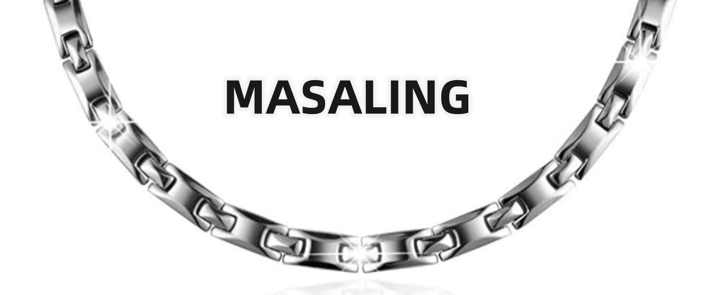 Amazon | [MASALING] ゲルマニウム ネックレス 純度99.999% ヘマタイト